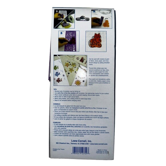 Loew Cornell Collectible Stencil Lot 710 709 - Picture 5 of 7